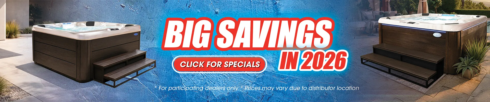 Calspas hot tub being used in a family setting - La Vale