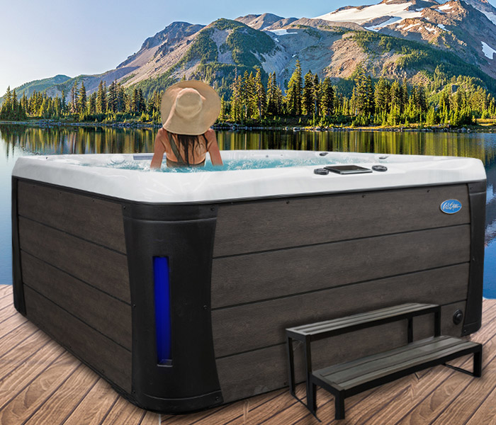 Calspas hot tub being used in a family setting - hot tubs spas for sale La Vale